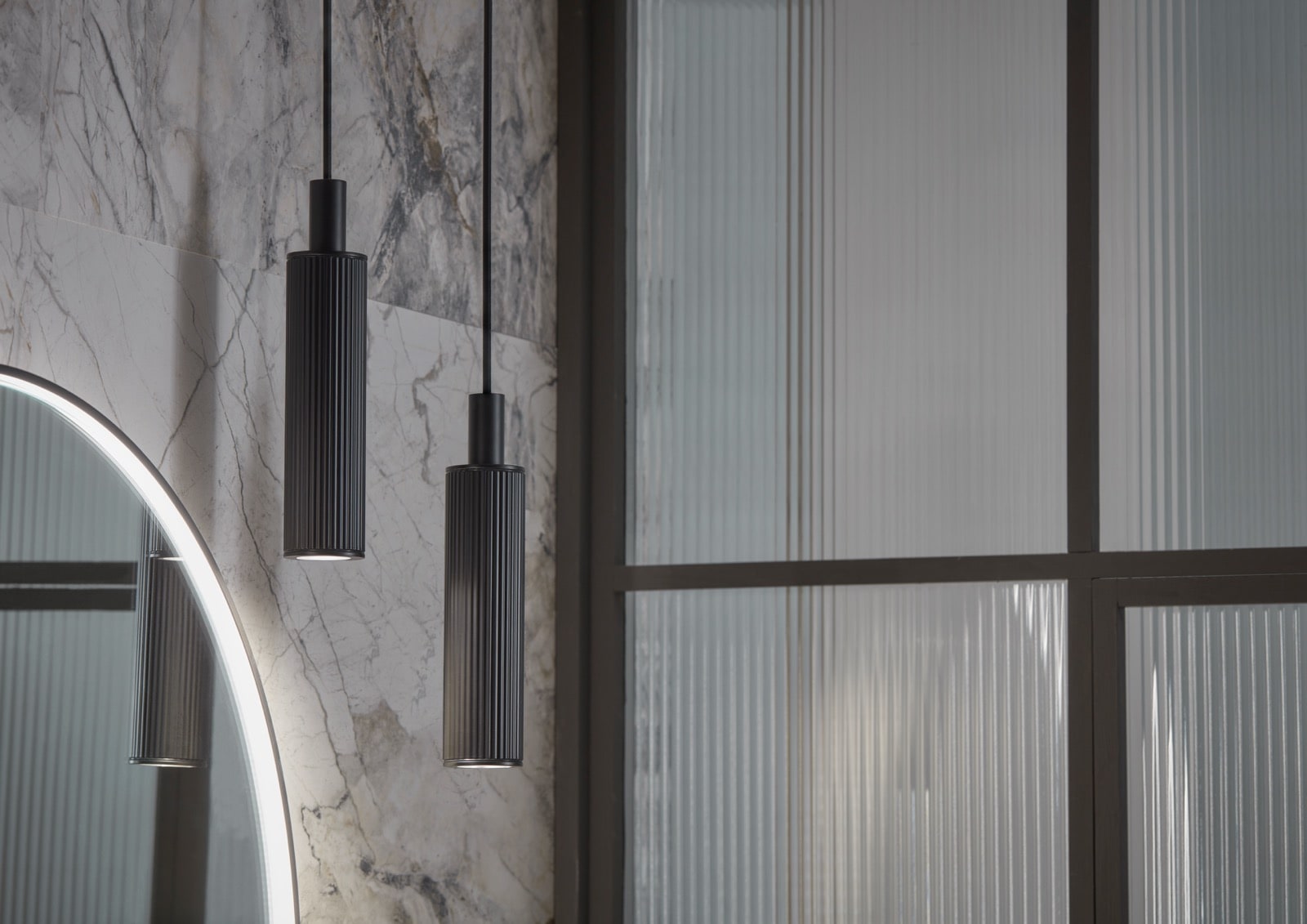 Fluted Light Detail